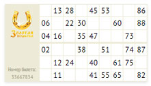 Купить билет Золотая подкова